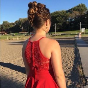 BOGO clear out! 3/$7 Red Homecoming Dress from Dillard’s